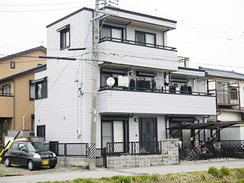 防水リフォーム　外壁フッ素塗料　旭化成へーベル