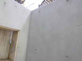 コンクリート打ち放し工法　外装リフォーム　塗装リフォーム