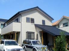 サイディングクリヤー塗装 アイセイ堂名古屋市 塗替えサイディングクリヤー