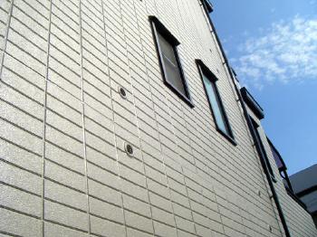 外壁塗替え　旭化成へーベルハウス外壁　防止アイセイ堂