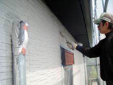 外壁セキスイハイム　塗り家　外装リフォーム