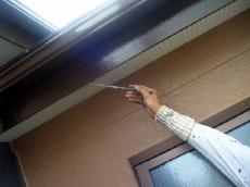 シリコンクリヤー事例　外壁防水　外壁シーリング