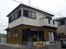 アイセイ堂塗り家　塗替え塗装　リフォーム家