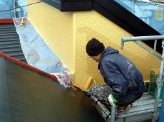 岡崎屋根塗装　ふっ素塗料　アイセイ堂工事