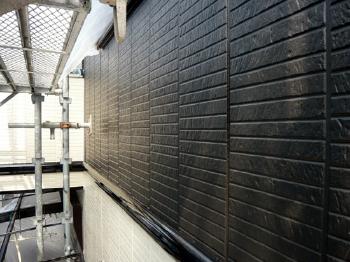 名古屋外壁　アイセイ堂塗り　トヨタホームベランダ