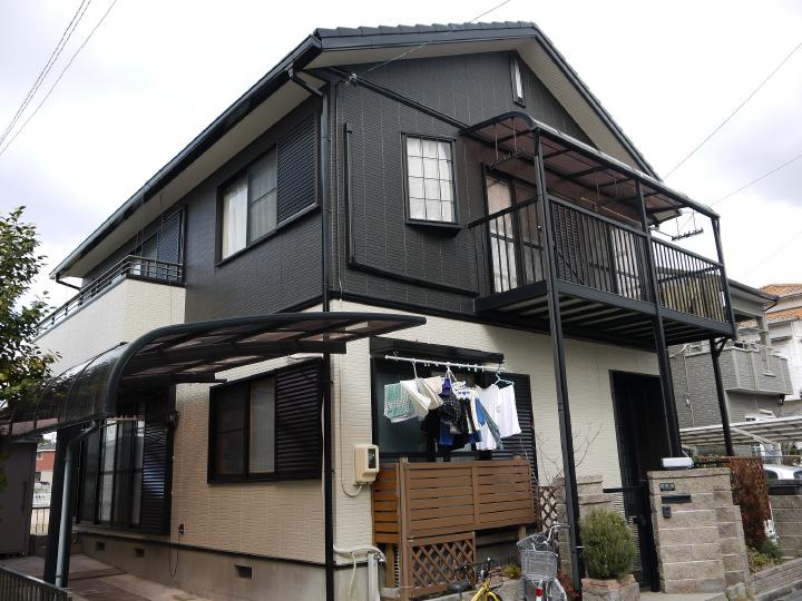 外壁塗装　アイセイ堂　トヨタホーム塗装