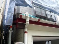 ふっ素塗装　塗替え家　工事塗装