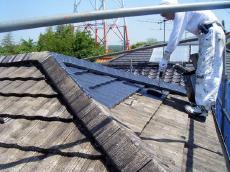 防水工事　塗替え防水　塗替え家