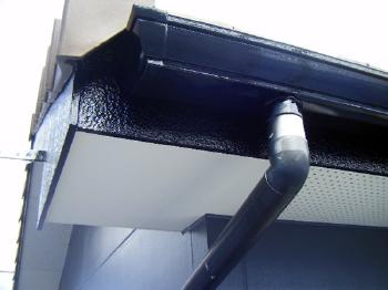 防止屋根　アイセイ堂豊明　塗装シーリング