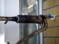 マンション補修　下地工事　下塗り塗装