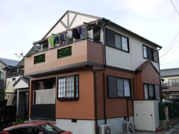 東海市 木造在来外壁塗装リフォーム