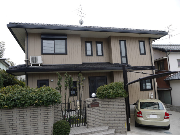 尾張旭市 旭化成へーベルハウス外壁塗装リフォーム