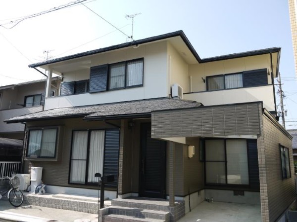 名古屋市中村区 木造在来外壁塗装リフォーム