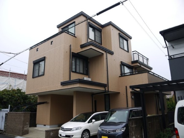 豊橋市 旭化成ヘーベルハウス外壁塗装リフォーム