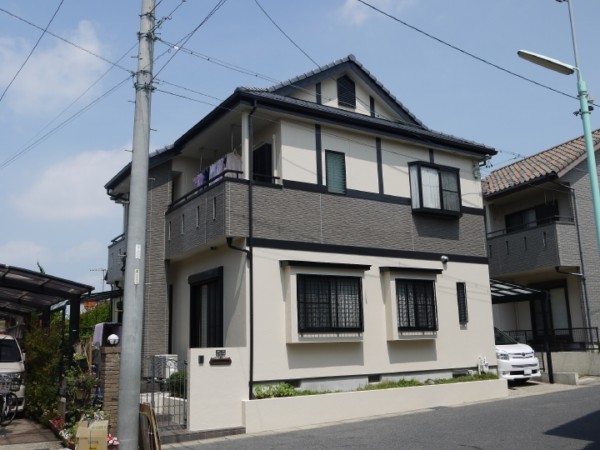 名古屋市守山区 木造在来外壁塗装リフォーム