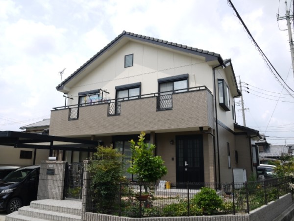 尾張旭市 木造在来外壁塗装リフォーム
