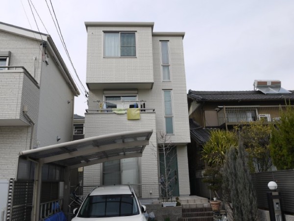 名古屋市守山区 旭化成ヘーベルハウス外壁塗装リフォーム