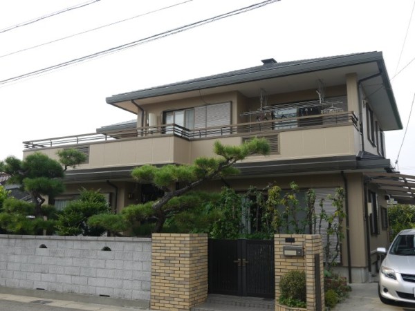 一宮市 旭化成ヘーベルハウス外壁塗装リフォーム