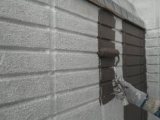 外壁はふっ素塗料より耐久性のある無機塗料で塗装を実施しました。