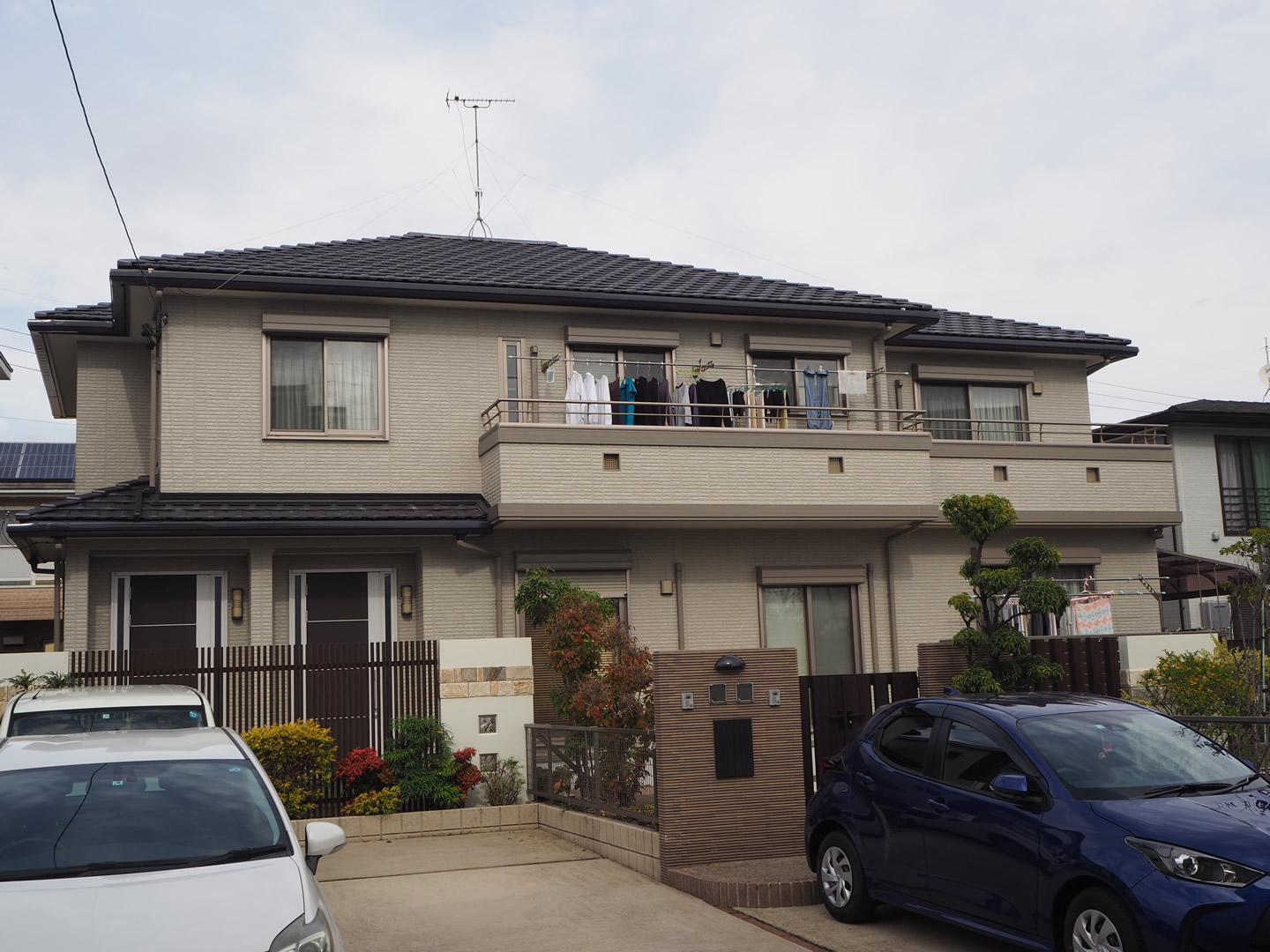 一宮市 トヨタホーム外壁塗装リフォーム