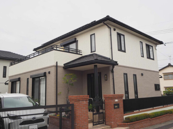 小牧市 トヨタホーム外壁塗装リフォーム