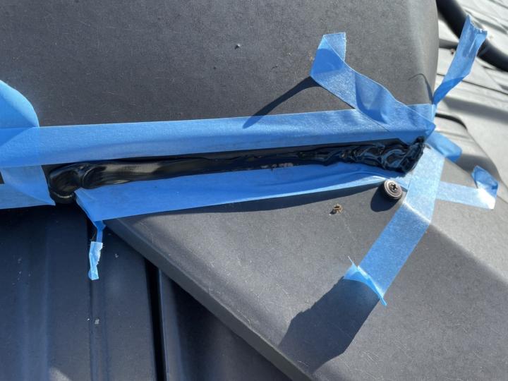 シーリングを行います。