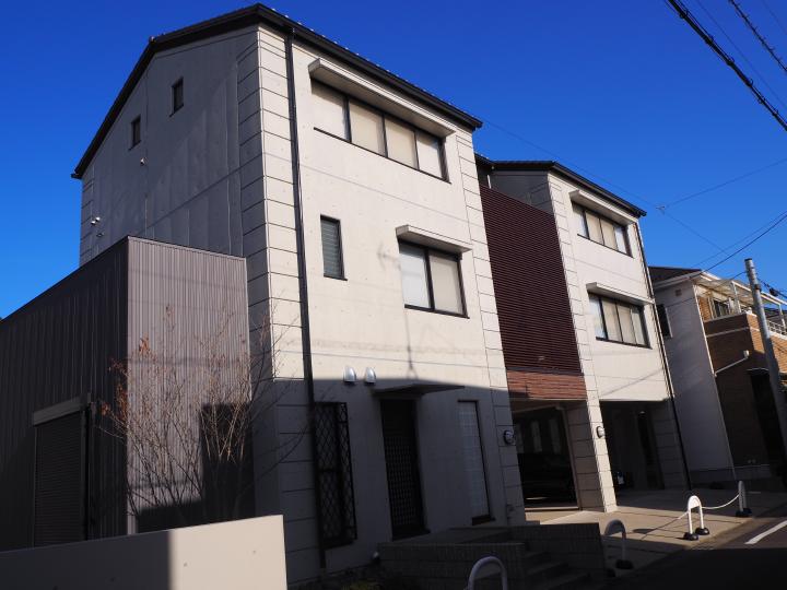 江南市 コンクリート打ち放し外壁塗装リフォーム