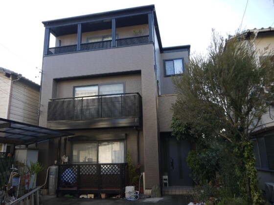 【豊田市ミサワホーム外壁塗装】ベランダ塩ビシート防水を実施した事例費用190万円